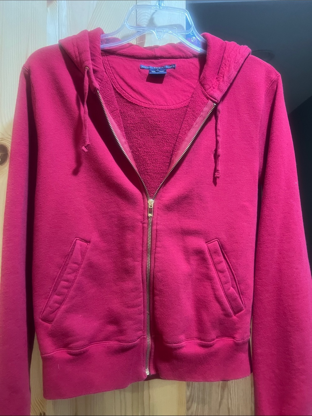Ralph Lauren ladies zip up hoodie jacket size medium